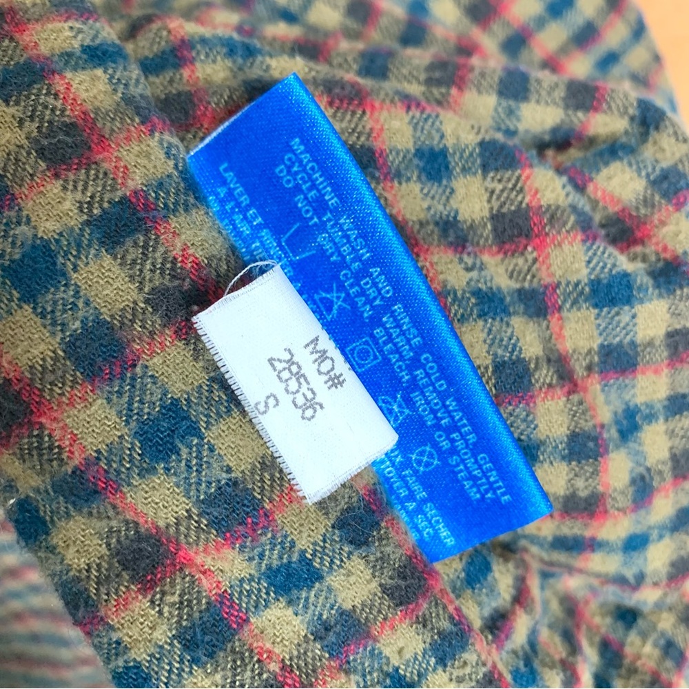 Vintage LL Bean Field Coat Barn Jacket & Primaloft Liner Tan Brown USA - Picture 14 of 16